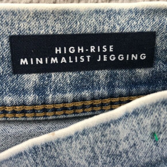 Curve Appeal Womens Jeans Size 4/27 High Rise Minimalist Jegging Skinny Blue - Picture 8 of 13